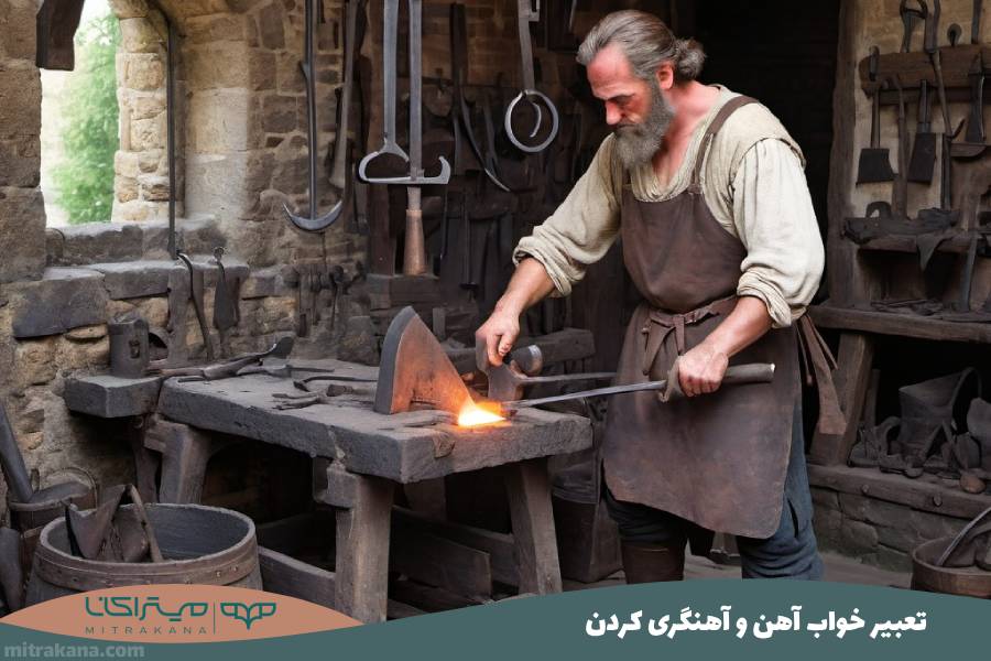 تعبیر خواب آهن و آهنگری کردن